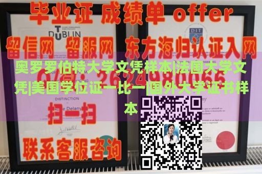 奥罗罗伯特大学文凭样本|法国大学文凭|美国学位证一比一|国外大学证书样本